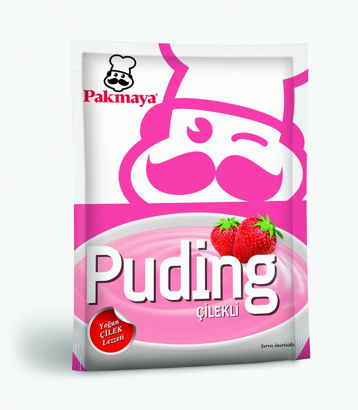 Çilekli Puding