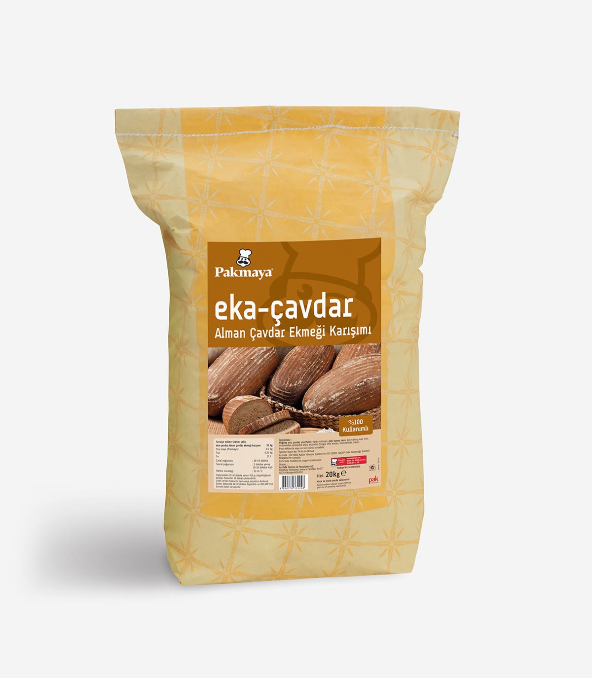 Eka-Çavdar Alman Çavdar Ekmeği Karışımı