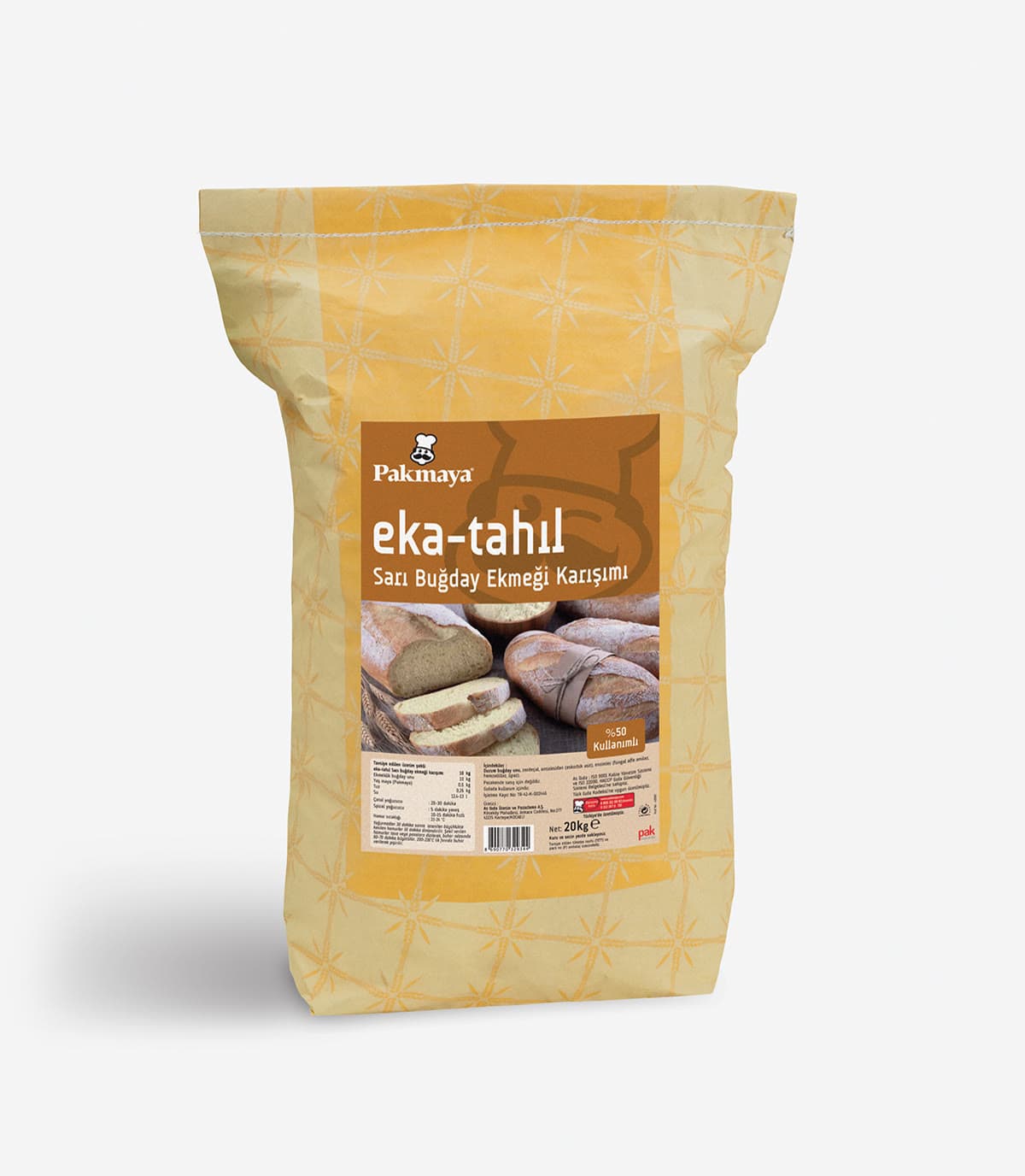Eka-Tahıl Sarı Buğday Ekmeği Karışımı