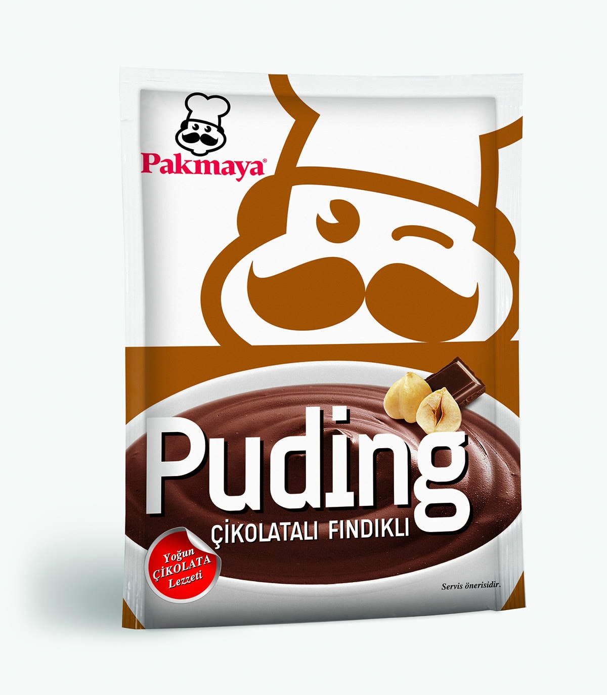 Çikolatalı Fındıklı Puding