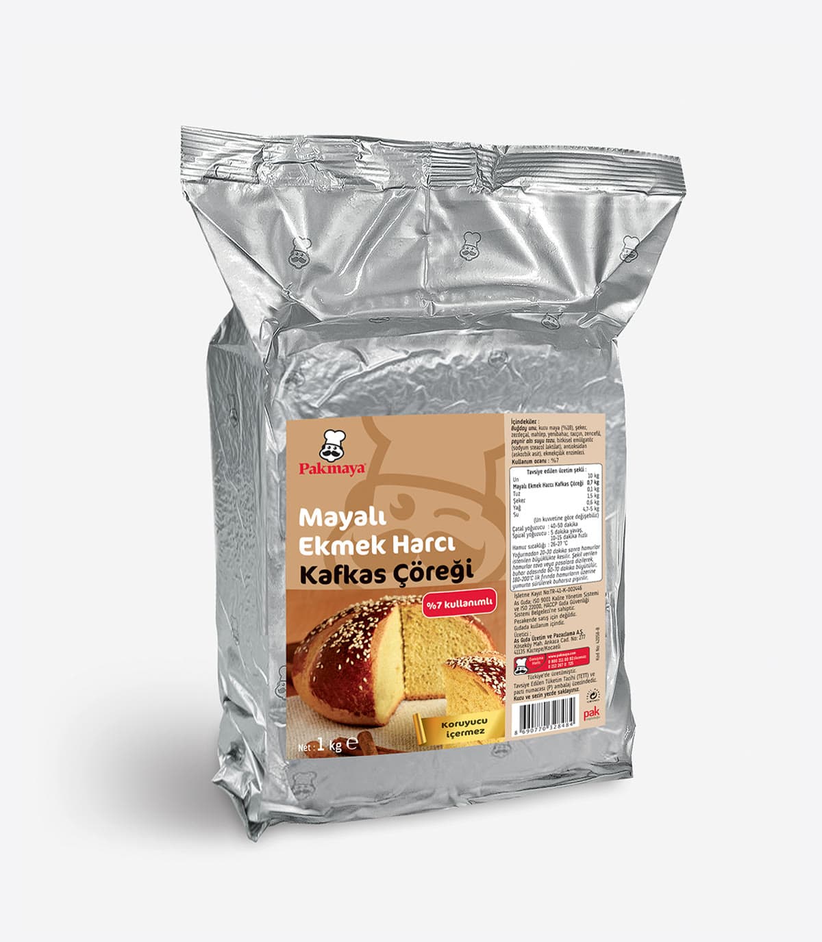 Mayalı Ekmek Harcı Kafkas Çöreği