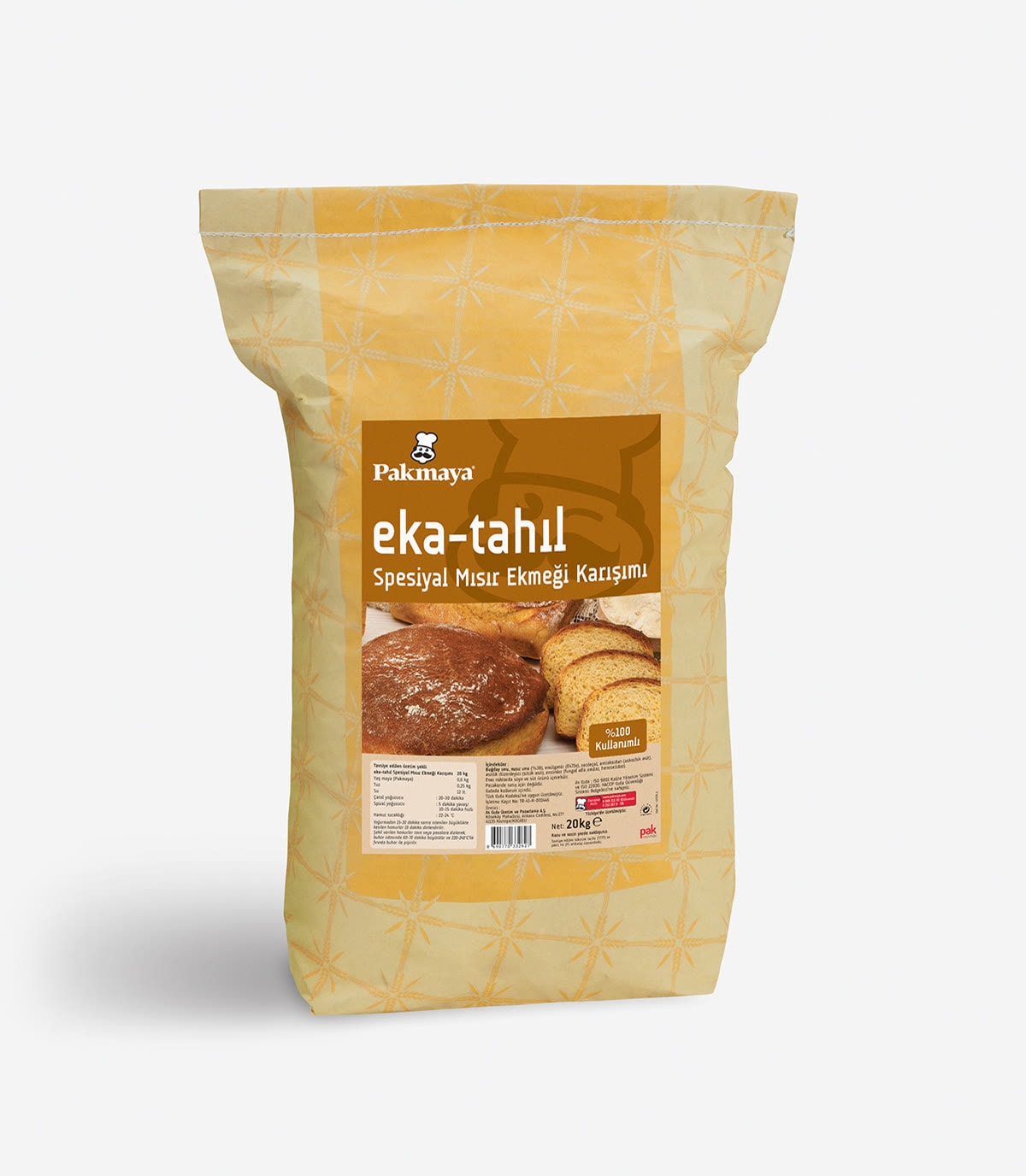 Eka-Tahıl Spesiyal Mısır Ekmeği Karışımı