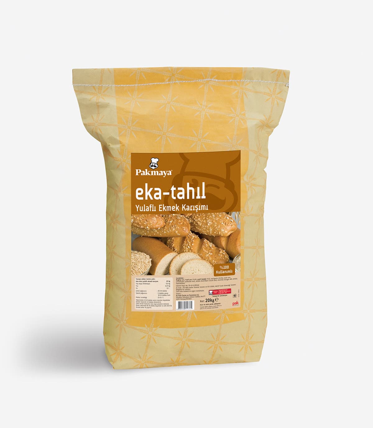 Eka-Tahıl Yulaflı Ekmek Karışımı
