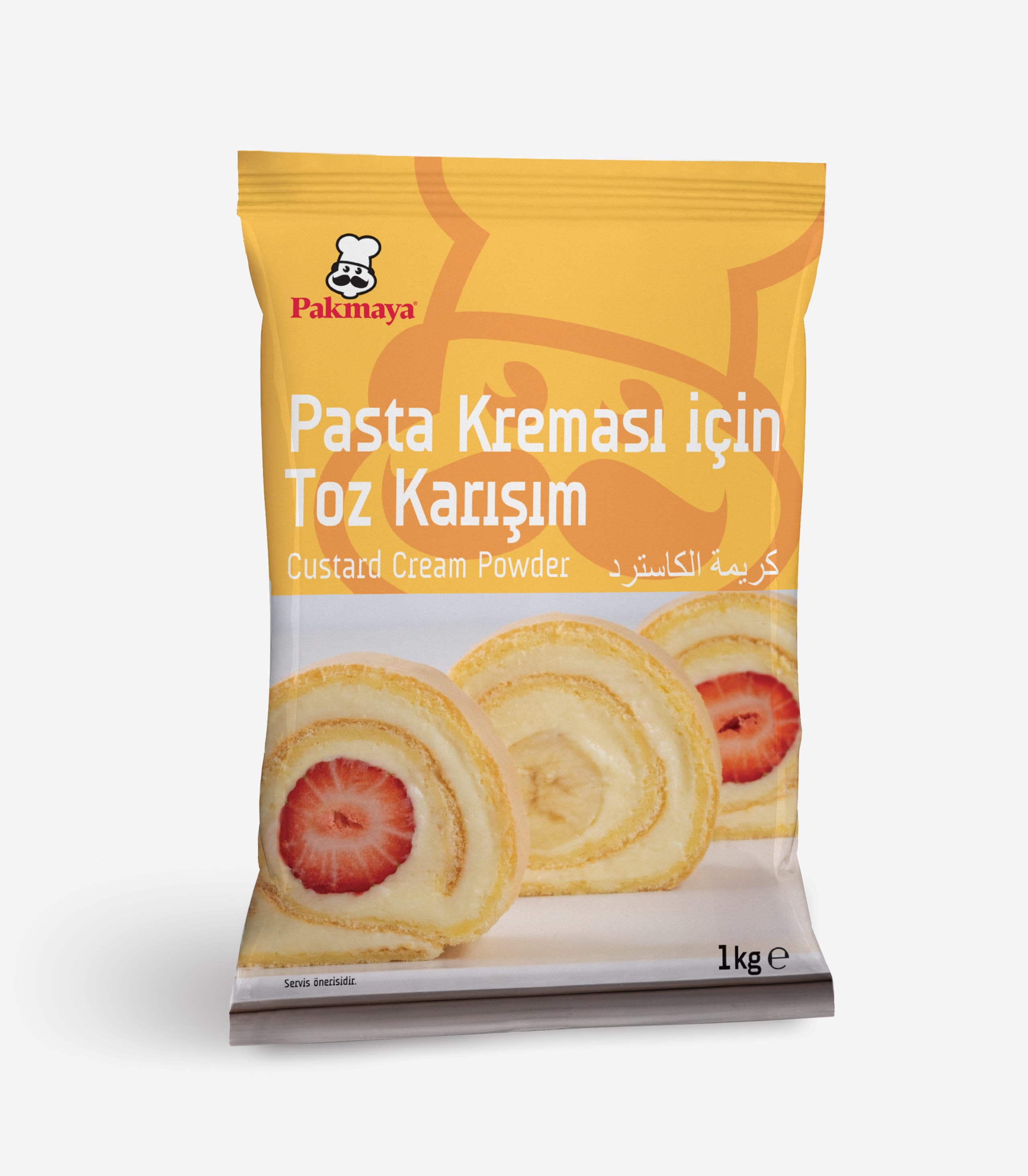 Pasta Kreması için Toz Karışım