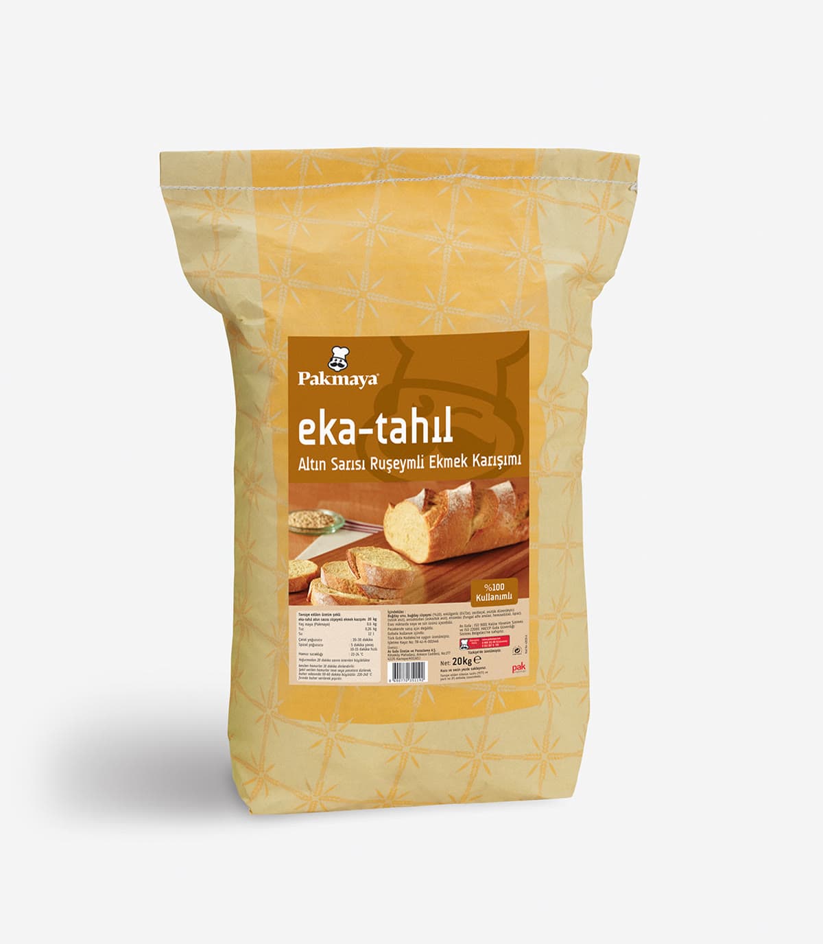 Eka-Tahıl Altın Sarısı Ruşeymli Ekmek Karışımı