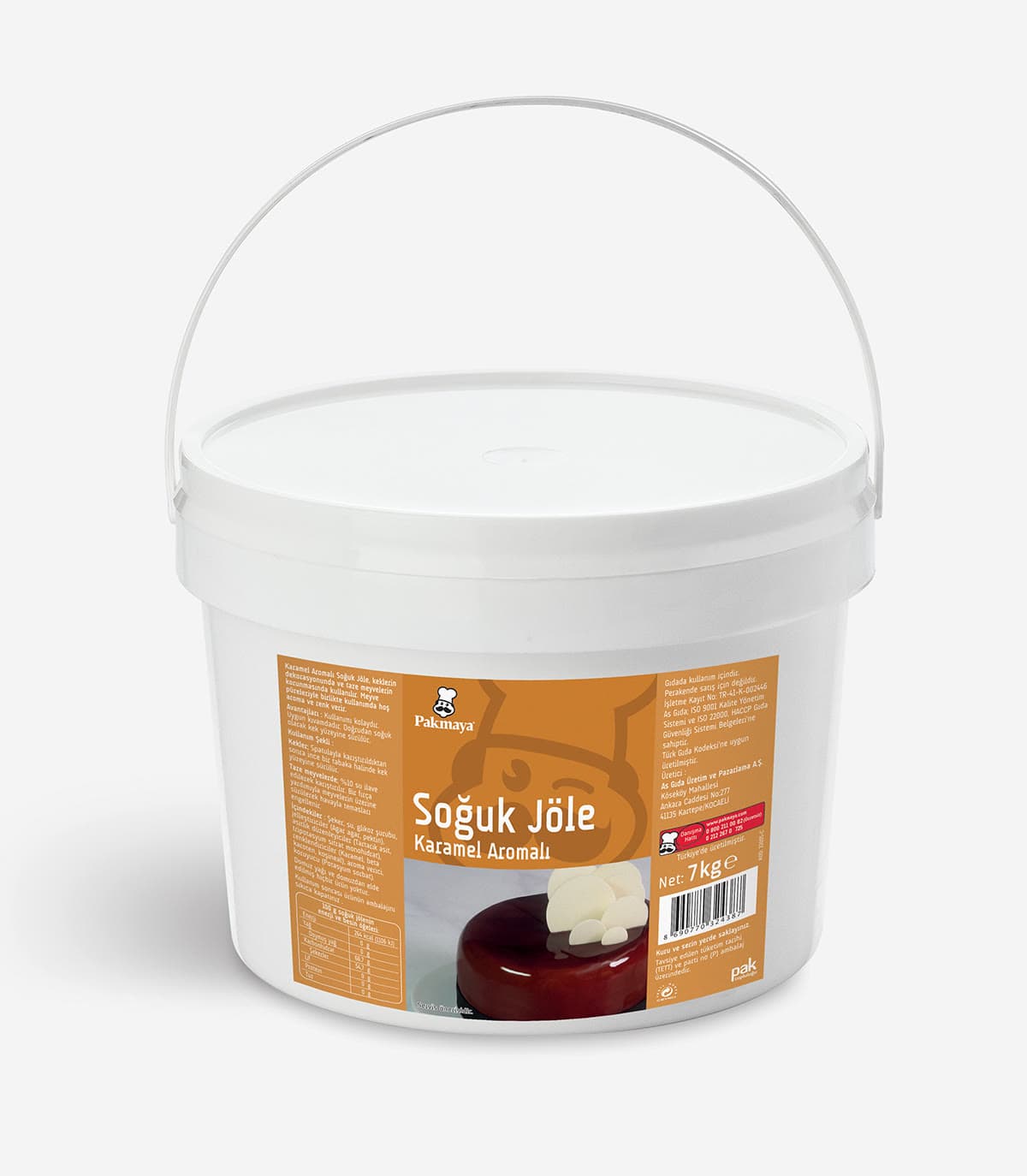 Soğuk Jöle Karamel Aromalı