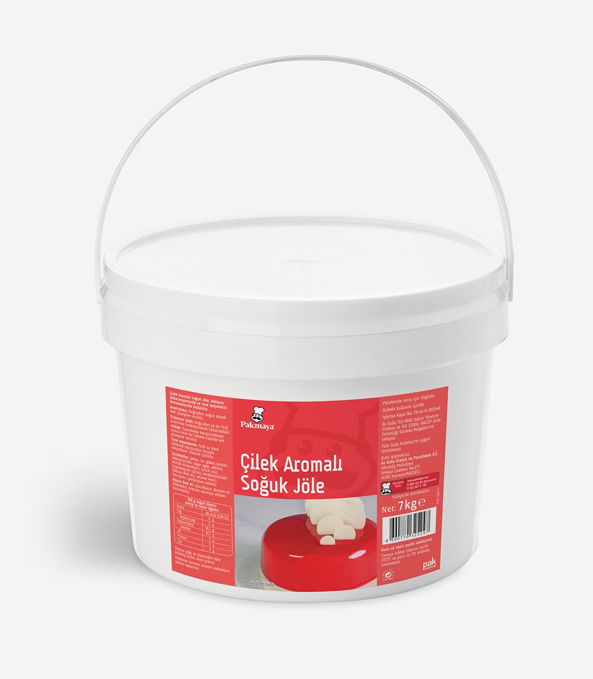 Soğuk Jöle Çilek Aromalı