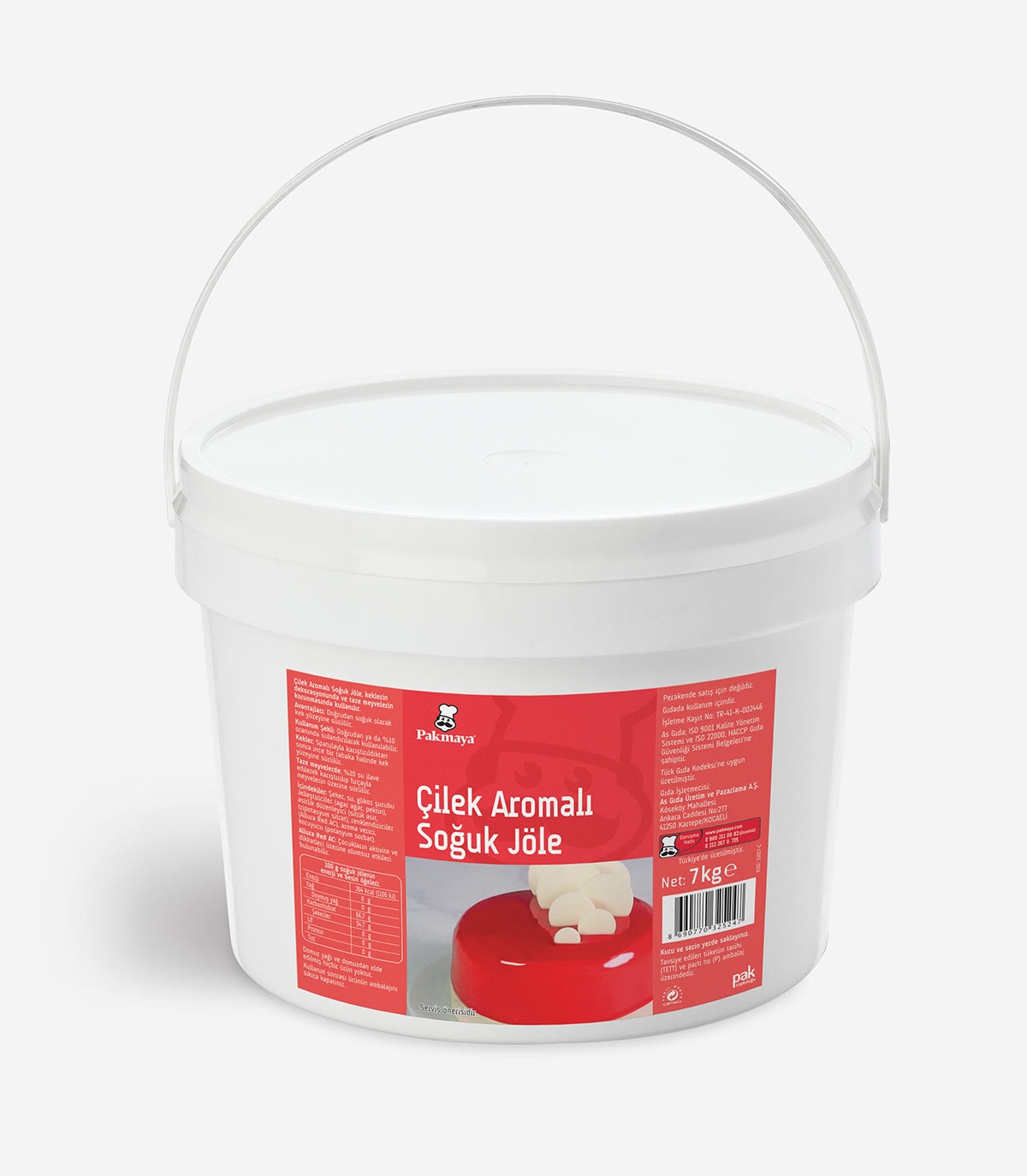 Soğuk Jöle Çilek Aromalı