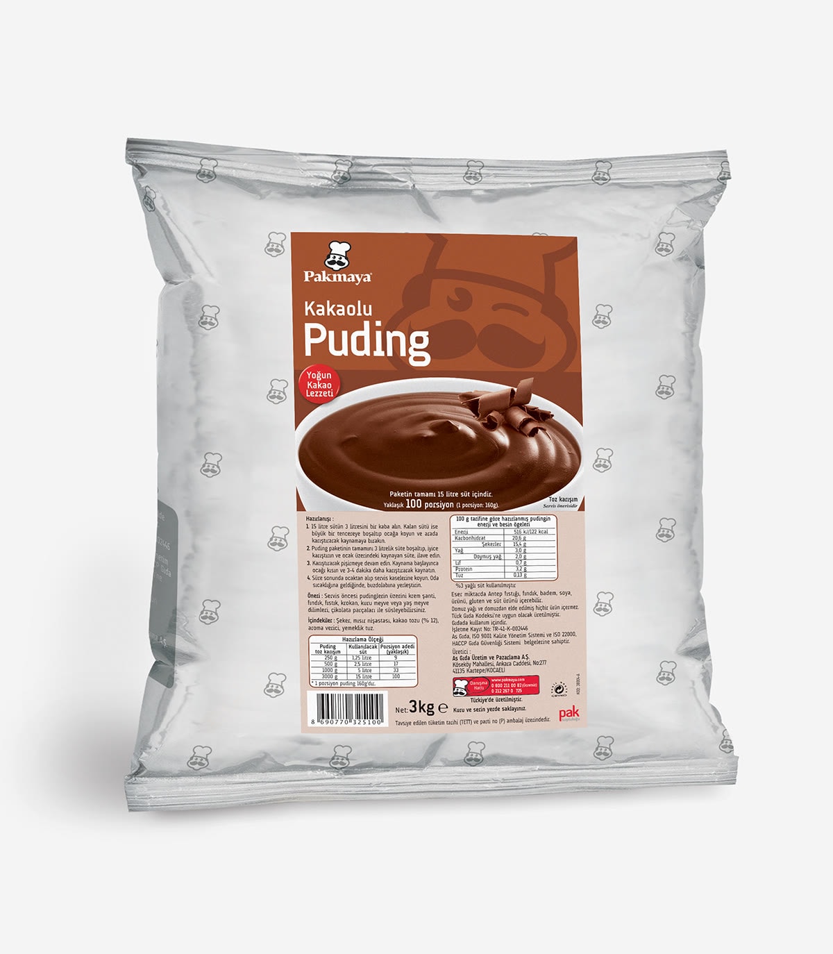 Kakaolu Puding