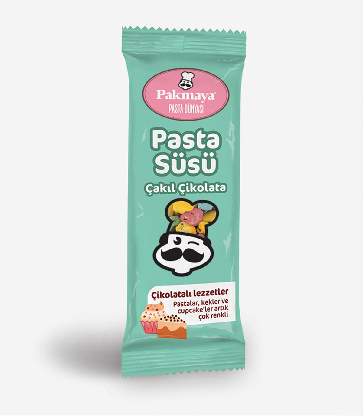 Çakıl Çikolata Pasta Süsü