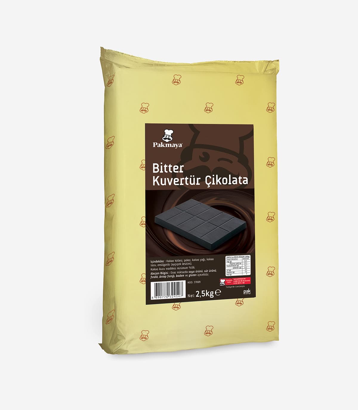 Bitter Kuvertür Çikolata