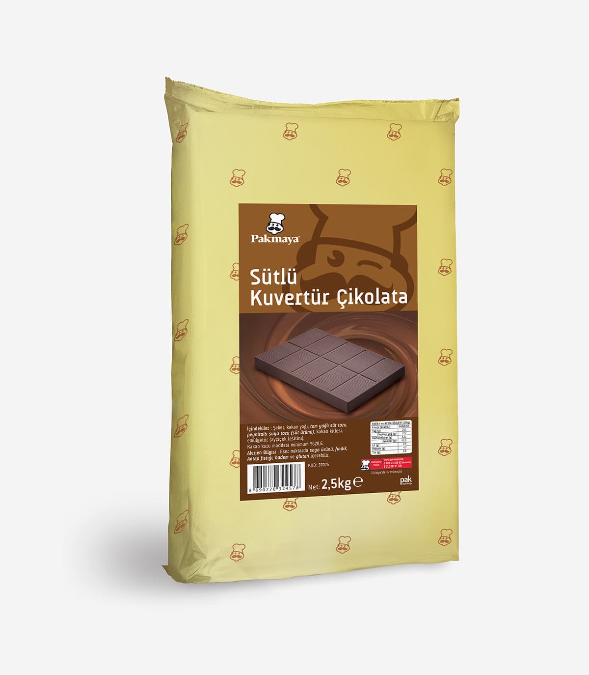Sütlü Kuvertür Çikolata