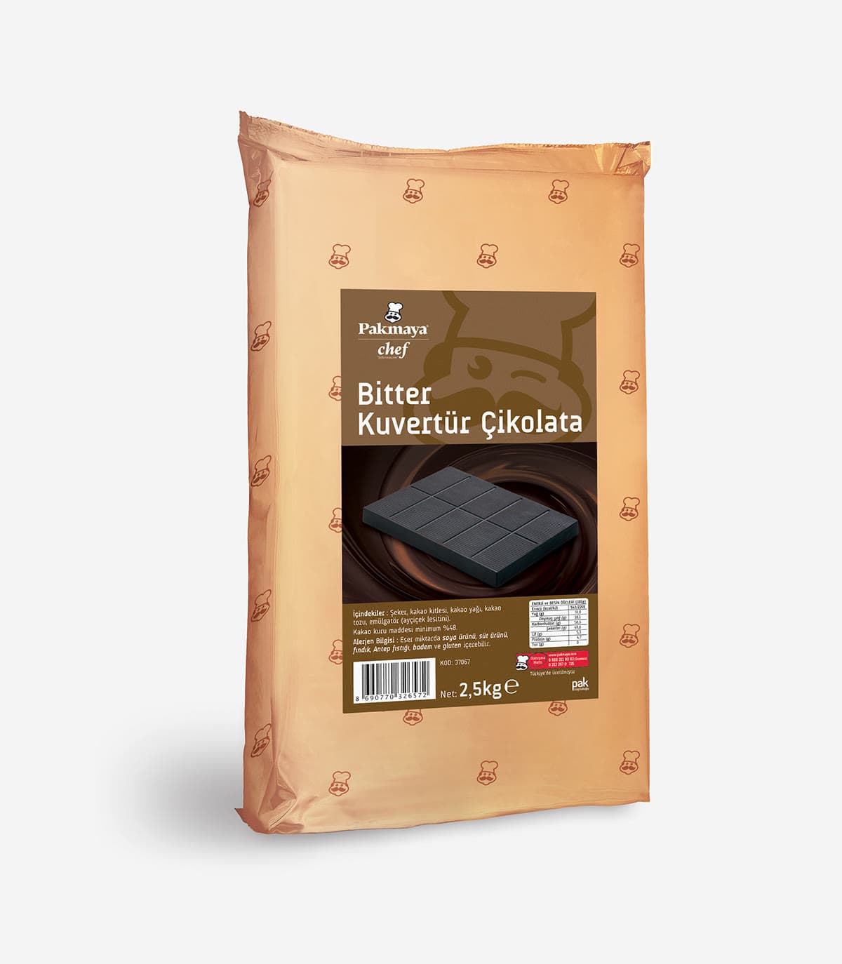 Bitter Kuvertür Çikolata