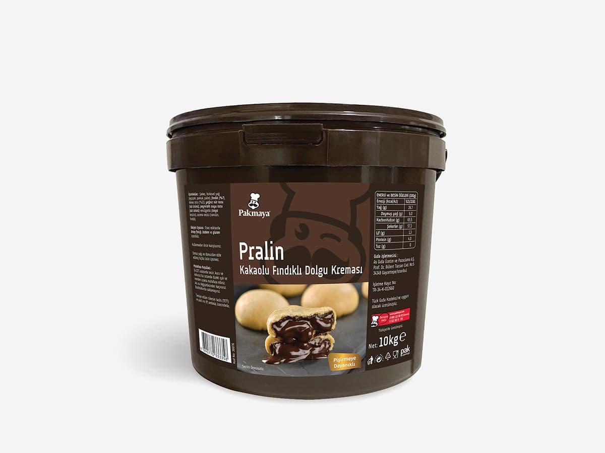 Pralin Kakaolu Fındıklı Dolgu Kreması
