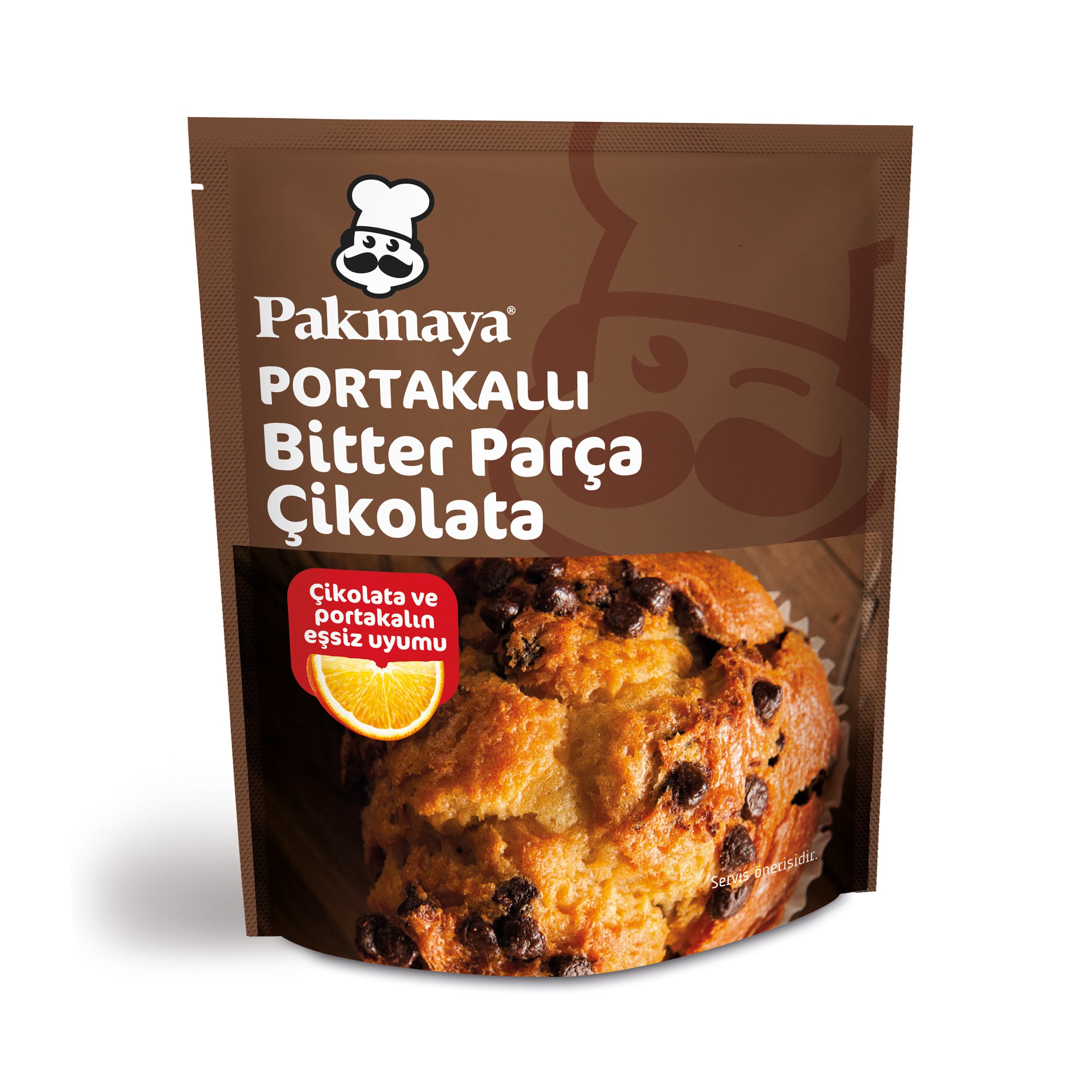 Portakallı Bitter Parça Çikolata
