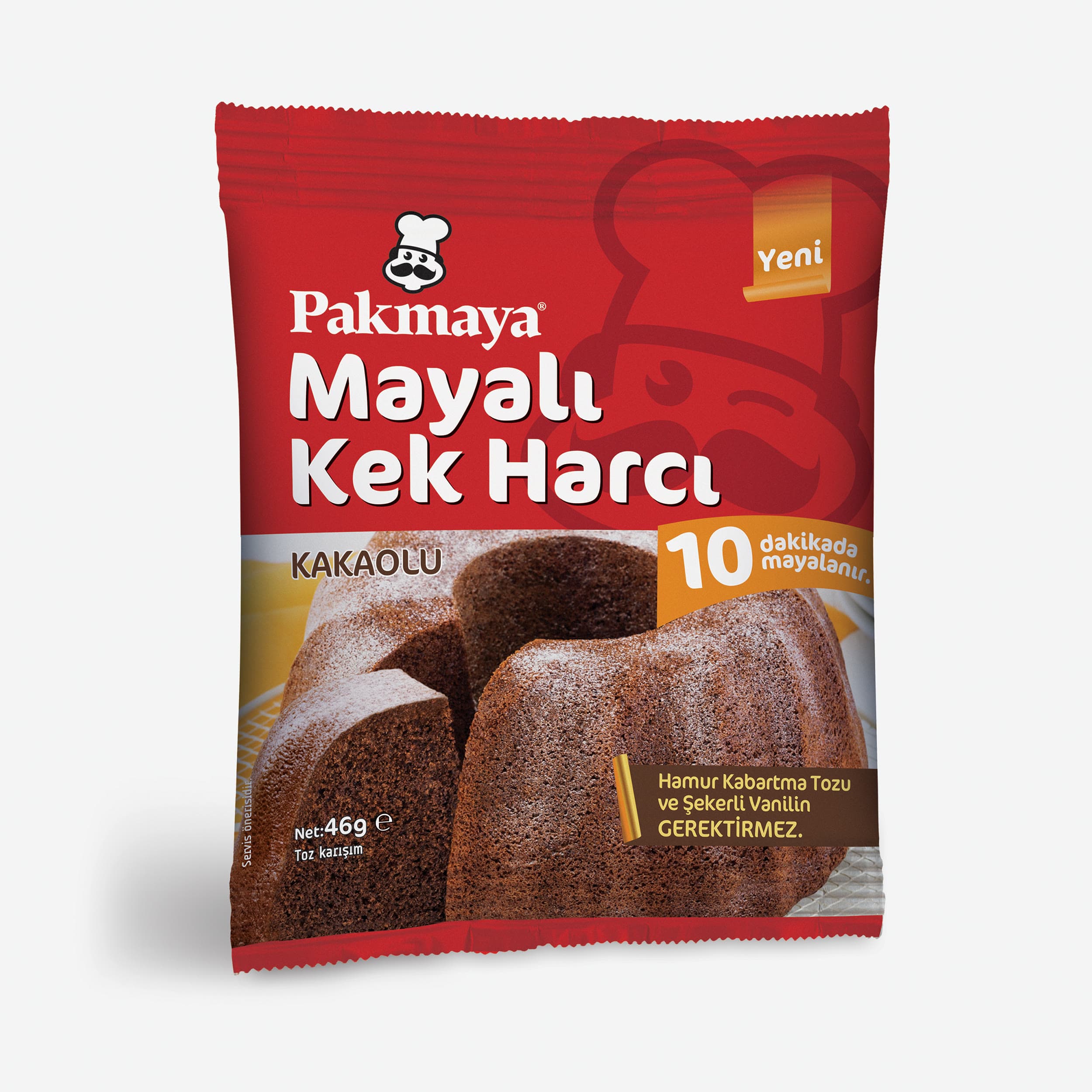 Mayalı Kek Harcı Kakaolu